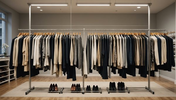 Les portants de vêtements : essentiels pour vos ateliers de couture